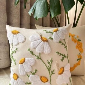 Handmade Punch Pillow Cover