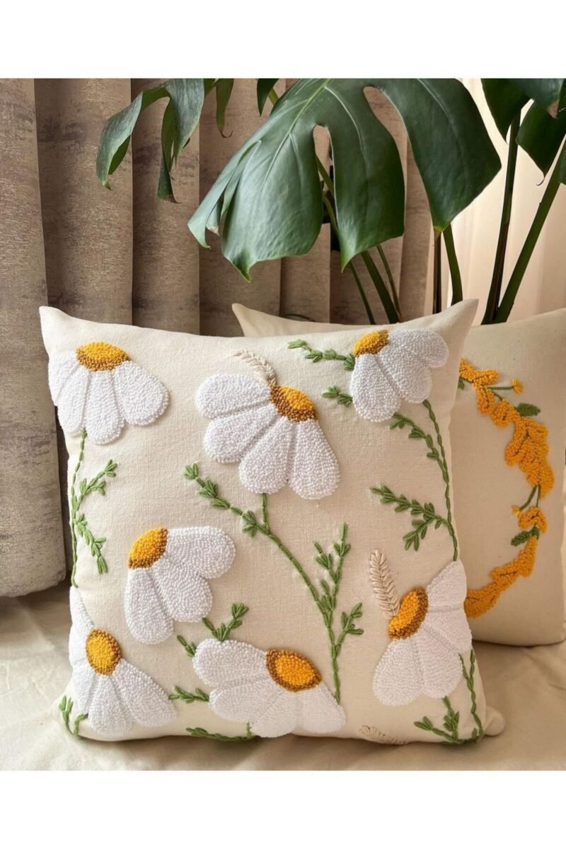 Handmade Punch Pillow Cover