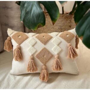 Handmade Punch Pillow Cover
