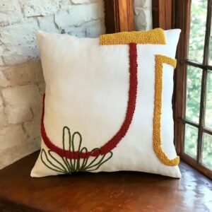 Handmade Punch Pillow Cover