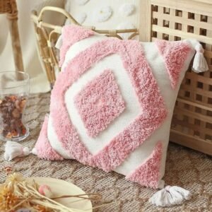 Handmade Punch Pillow Cover
